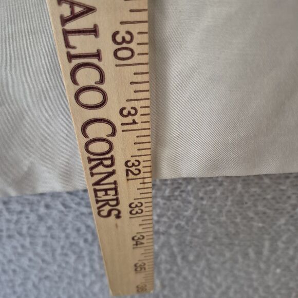 New Official NFL Super Bowl LIX Staff Anorak Beige Zip Hooded Rain Jacket Large - Picture 8 of 8